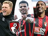 BOURNEMOUTH'S GREATEST EVER PLAYER: Dickie Dowsett was the first in a long line of prolific Cherries strikers, while Eddie Howe served as player and miracle-working coach... but who do YOU think is their all-time standout star?