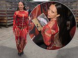 Jade Thirlwall stuns in a £500 Jean Paul Gaultier écorché dress as she attends her Polyester magazine party  after launching a solo career