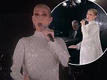 Fans rave as Celine Dion and a FLYING cauldron save washout Paris Olympics opening ceremony: Torrential rain, a 'naked Smurf', an upside down flag and seemingly never-ending boats of bedraggled athletes tested patience before breathtaking finale