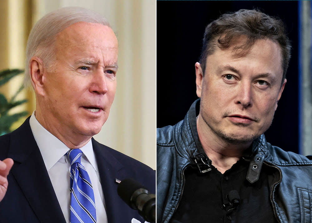 Biden says Elon Musk was an 'illegal worker' when he began U.S. career 